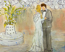 Load image into Gallery viewer, Watercolor Sketches 8"x10" with 11"x14" mat for framing CLICK HERE to Order