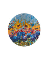 Load image into Gallery viewer, Sunflower Decorative Bowl 15-1/4" D