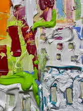 Load image into Gallery viewer, Gratitude Painting with super THICK PAINT & TEXTURE