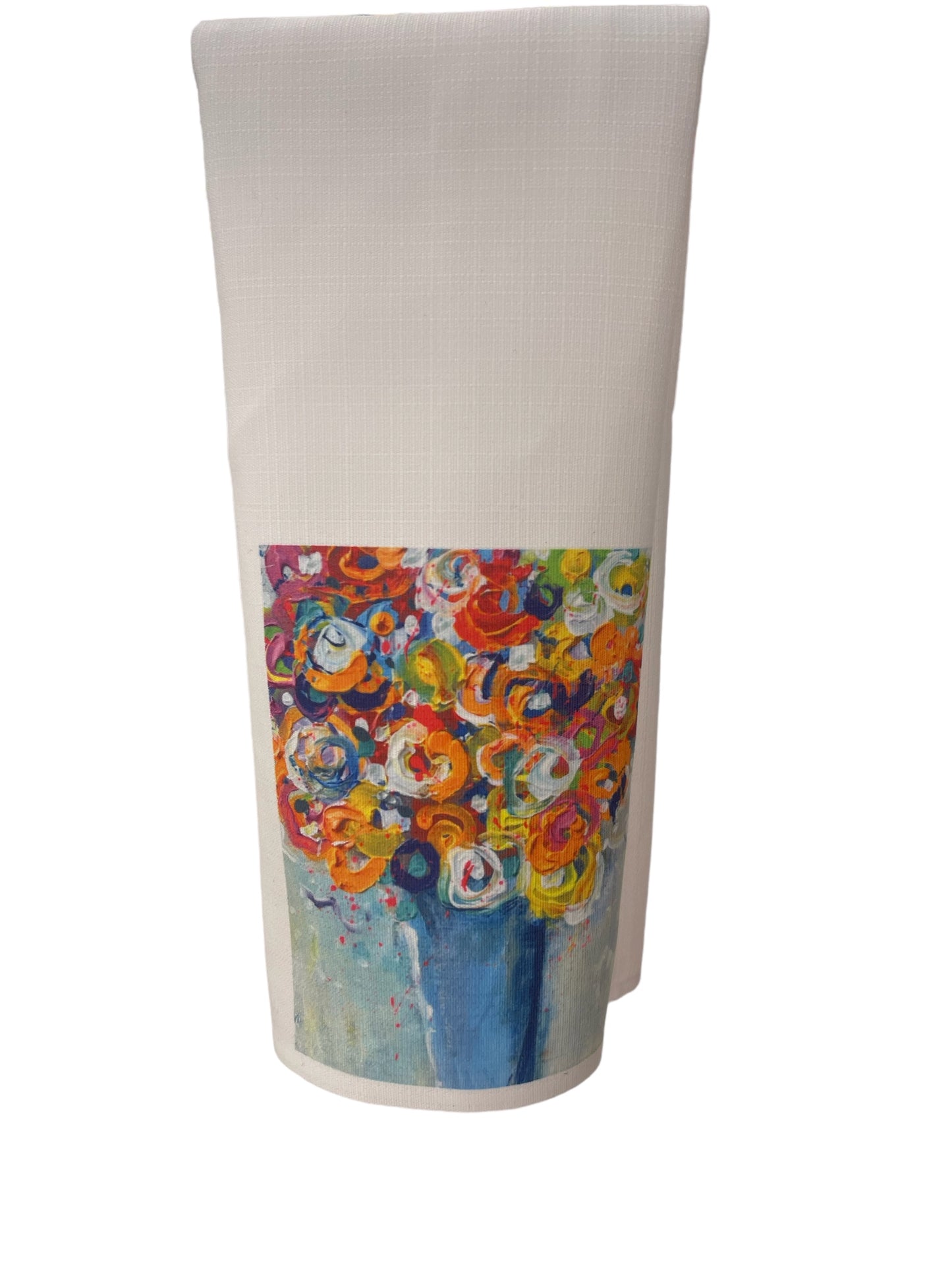 Floral Tea Towel