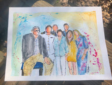 Load image into Gallery viewer, Watercolor Sketches 8"x10" with 11"x14" mat for framing CLICK HERE to Order