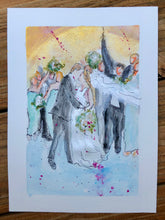 Load image into Gallery viewer, Watercolor Sketches 8"x10" with 11"x14" mat for framing CLICK HERE to Order