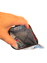 Ladda upp bild till gallerivisning, Black White with Green Circles Stitched Bag ORIGINAL ONE OF A KIND