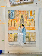 Load image into Gallery viewer, Watercolor Sketches 8"x10" with 11"x14" mat for framing CLICK HERE to Order