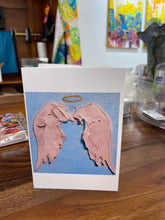 Load image into Gallery viewer, Angel Wings Card with envelope