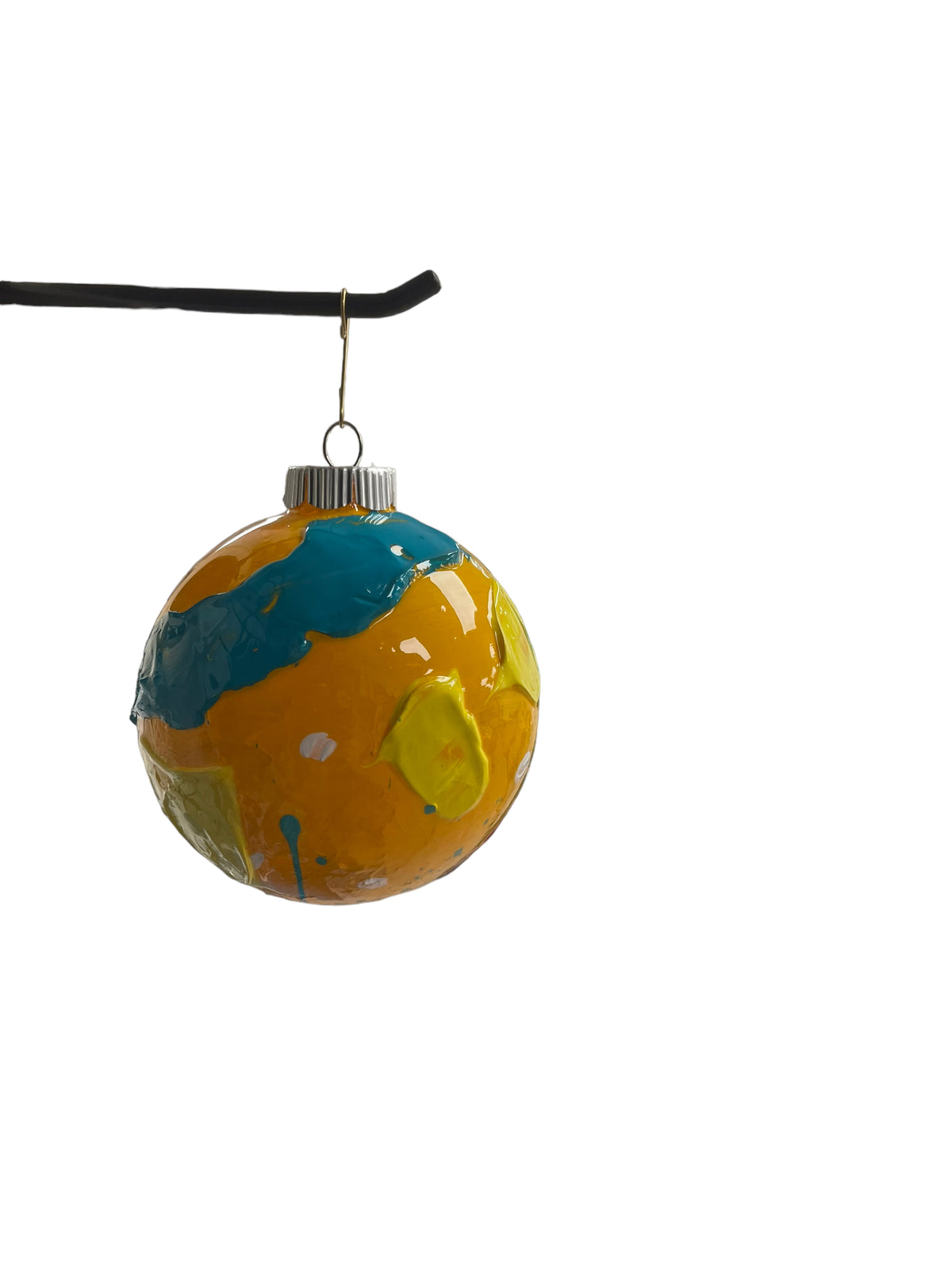 Glass Christmas ornament AD by Tracee Gentry Matthews, second view