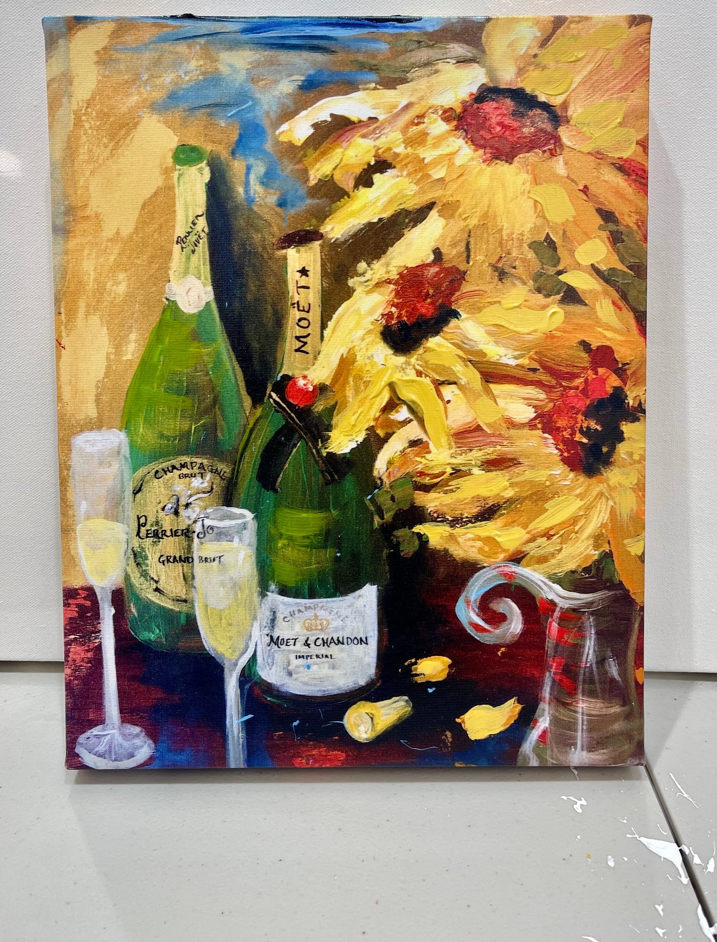 Champagne Anyone? 11"x14"