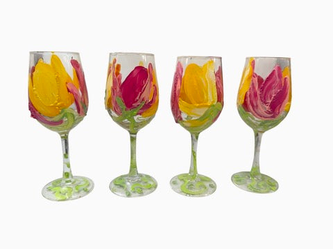 Tulip Wine Glass
