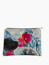Load image into Gallery viewer, Martha zipper pouch &quot;I make these&quot; 9&quot;x8&quot;
