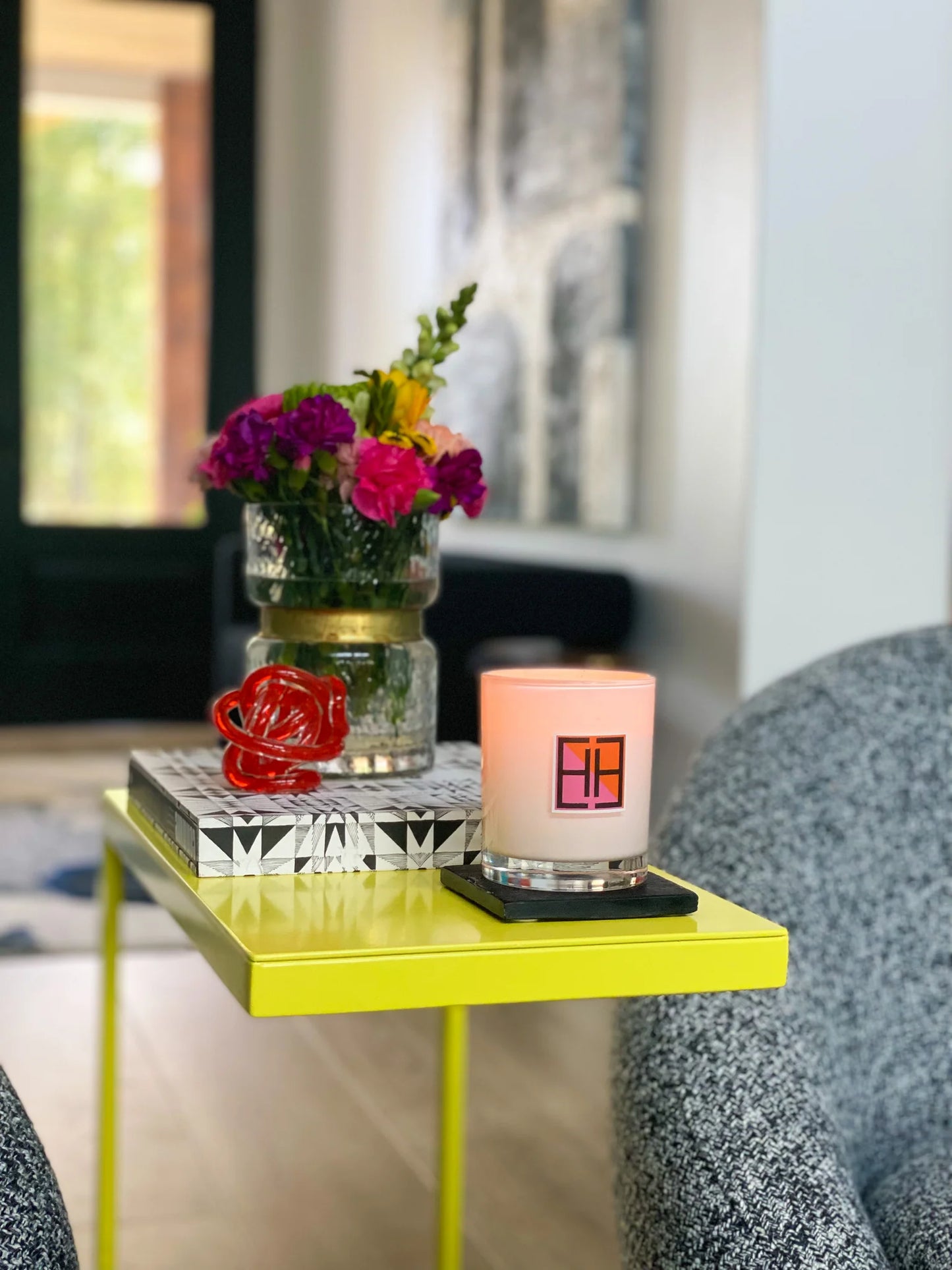 Colección de velas HH Aroma: TÉ BLANCO + TOMILLO