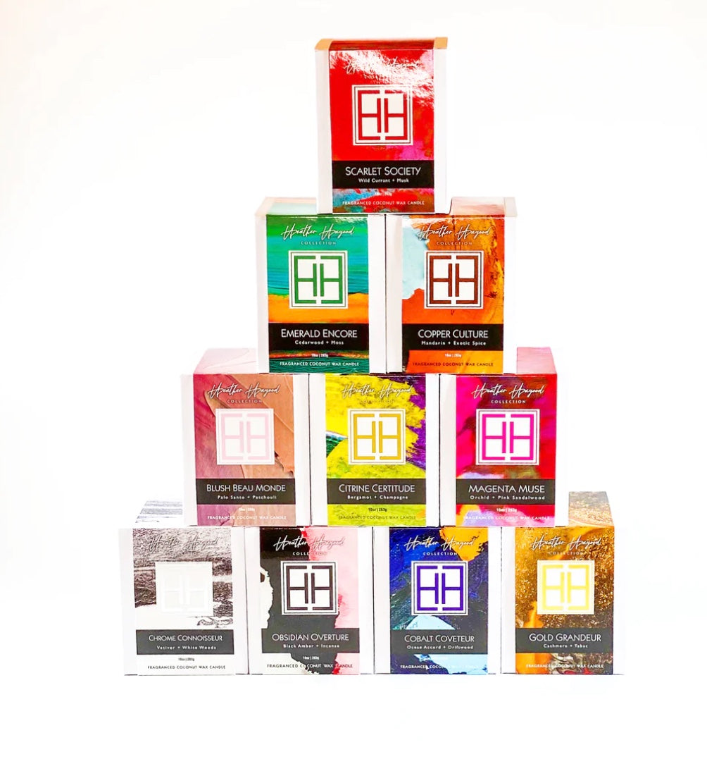 Colección de velas HH Aroma: Magenta Muse