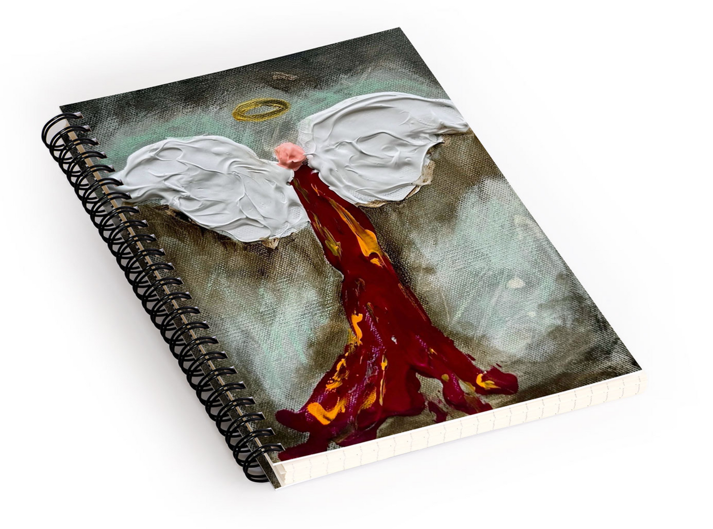 Cuaderno de arte de ángeles