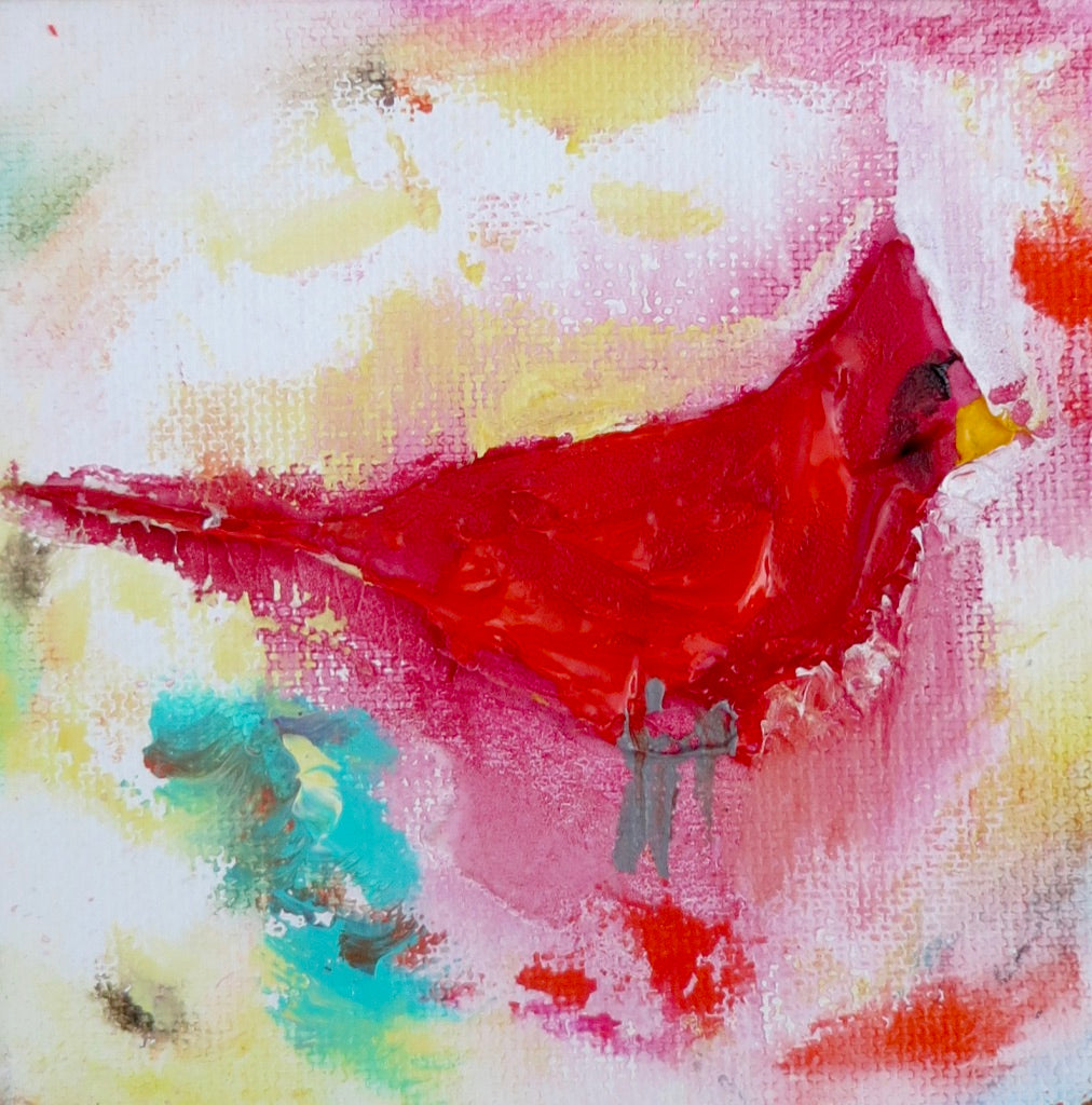 Amor cardenal 11" X 14"