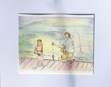 Load image into Gallery viewer, Watercolor Sketches 8"x10" with 11"x14" mat for framing CLICK HERE to Order