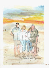 Load image into Gallery viewer, Watercolor Sketches 8"x10" with 11"x14" mat for framing CLICK HERE to Order