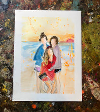 Load image into Gallery viewer, Watercolor Sketches 8"x10" with 11"x14" mat for framing CLICK HERE to Order