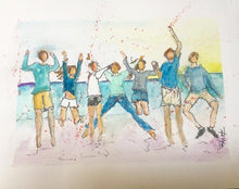 Load image into Gallery viewer, Watercolor Sketches 8"x10" with 11"x14" mat for framing CLICK HERE to Order