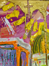 Load image into Gallery viewer, 24"x24" The lights of Little Rock