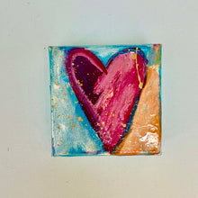 Load image into Gallery viewer, PINK HEART 4"X4"