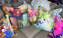 Load image into Gallery viewer, Cross Accent Pillow in available sizes