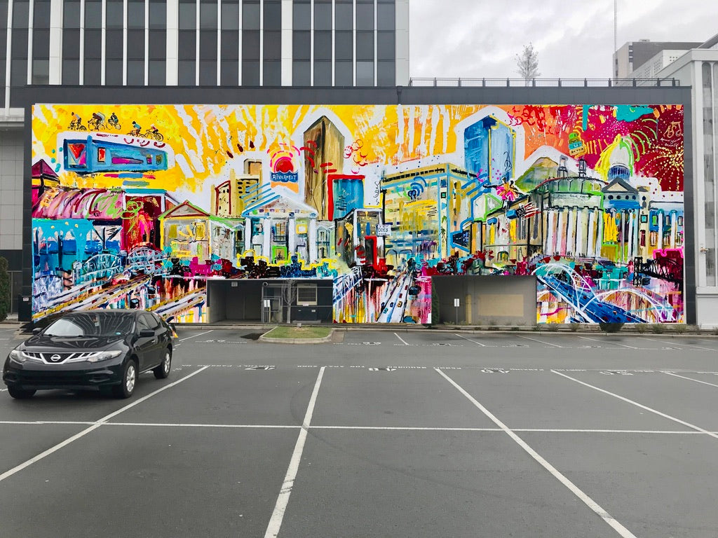 Mural al aire libre
