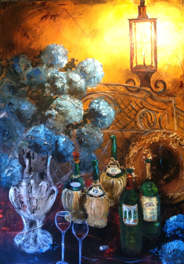 Pintura de vino