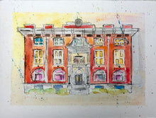 Load image into Gallery viewer, Watercolor Sketches 8"x10" with 11"x14" mat for framing CLICK HERE to Order