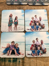 Load image into Gallery viewer, MAKE YOUR OWN COASTERS FROM PHOTOGRAPHS coasters set of 4