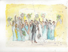 Load image into Gallery viewer, Watercolor Sketches 8"x10" with 11"x14" mat for framing CLICK HERE to Order