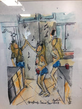 Load image into Gallery viewer, Watercolor Sketches 8"x10" with 11"x14" mat for framing CLICK HERE to Order