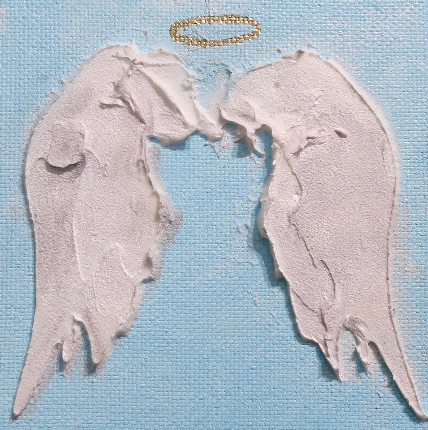 Angel Wings MADE TO ORDER Can be Personalized 4"x4" or 6"x6"
