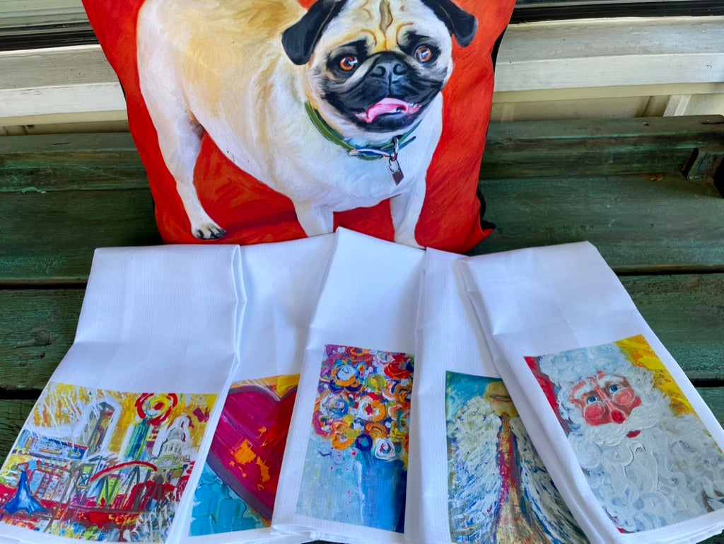 ART TEA TOWELS