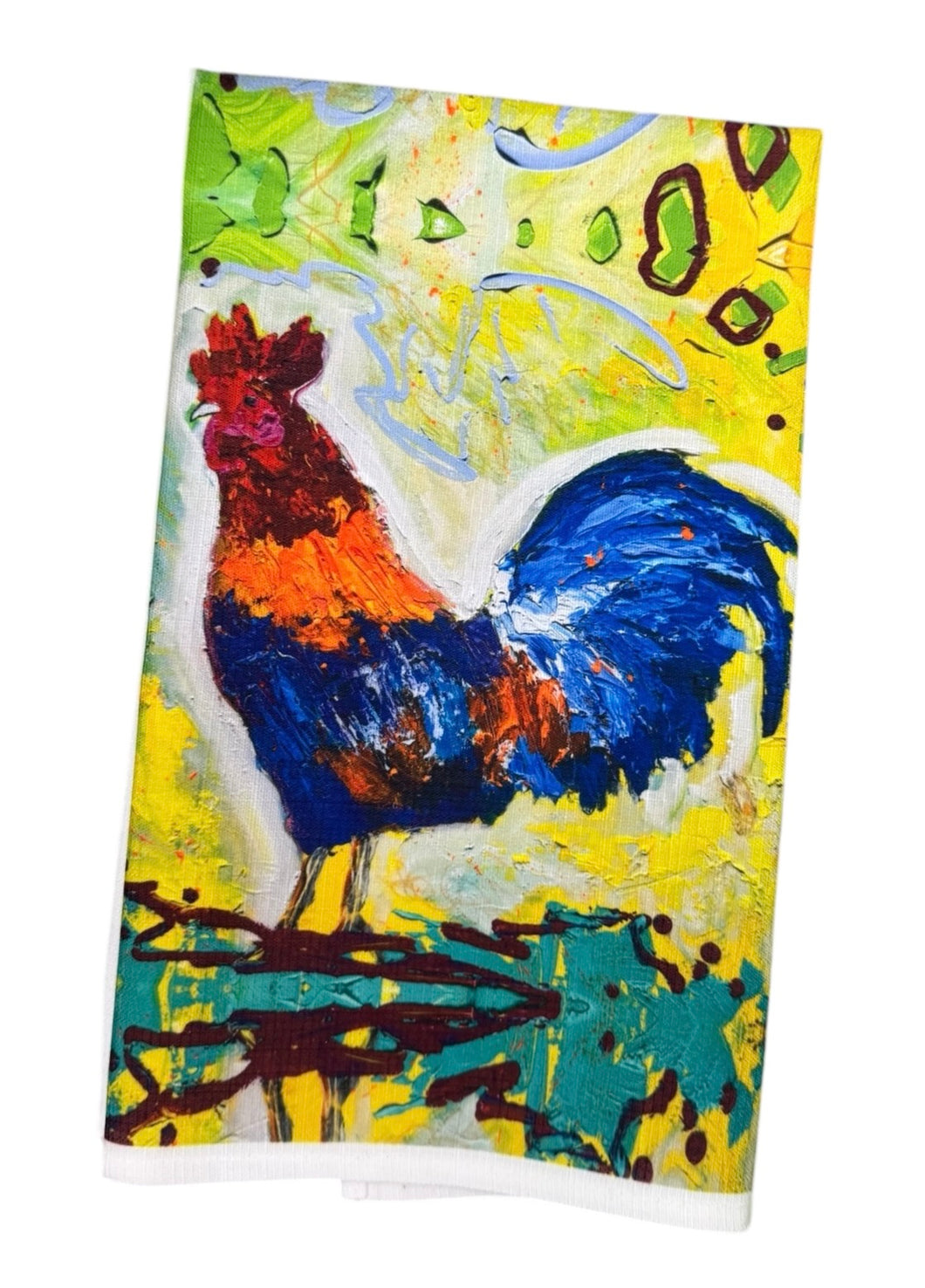 Rooster Tea Towel