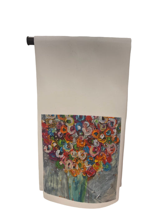 Floral Tea Towel