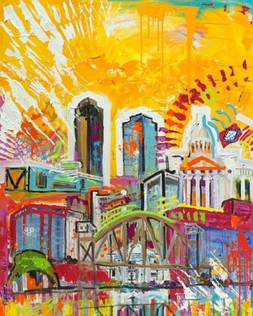Little Rock Canvas Print