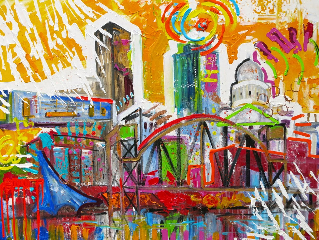 Little Rock Canvas Print