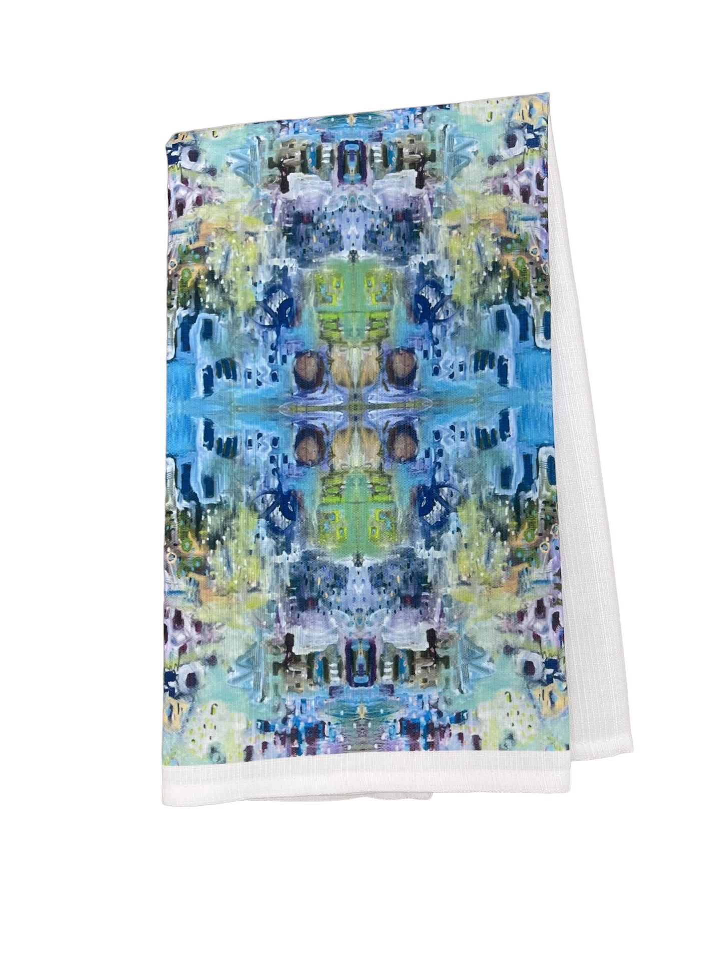 Purple Blast Tea Towel