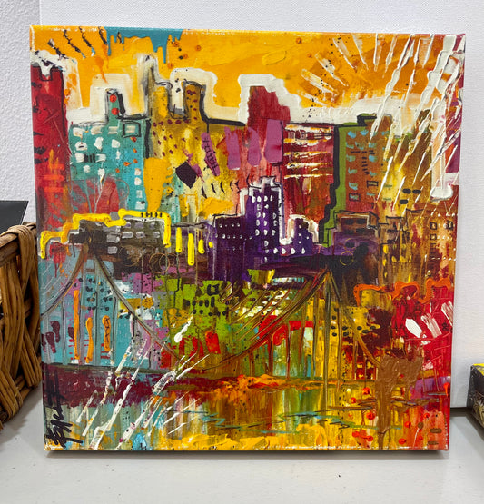 Nueva York 12"x12" 
