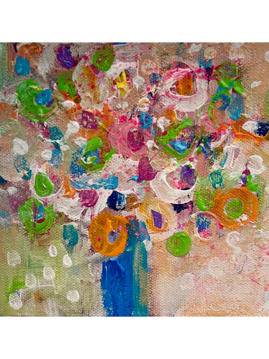6"x6"  I can buy myself FLOWERS