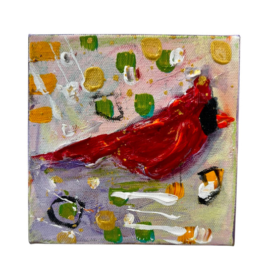 6"x6" Cardinal  I'm with you