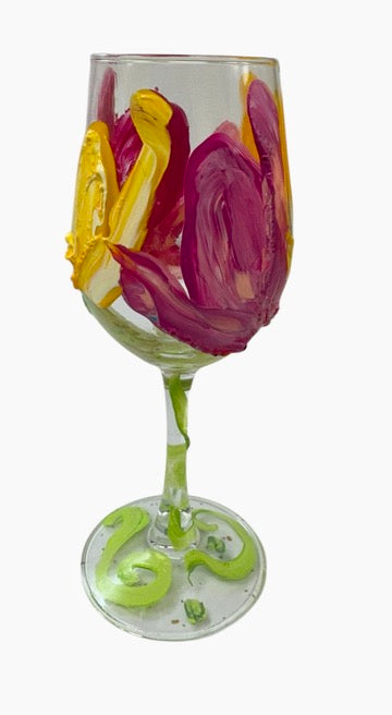 Tulip Wine Glass