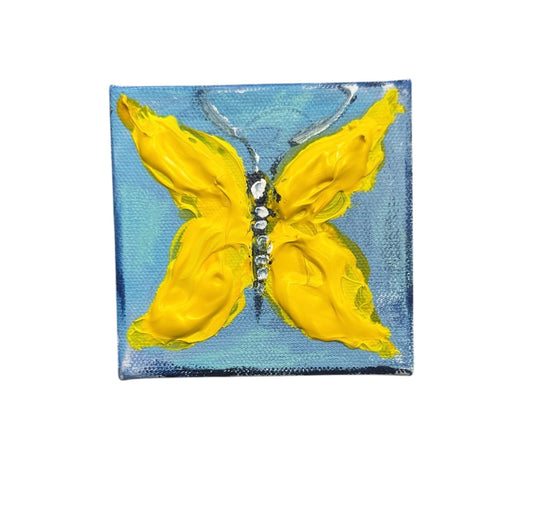4"x4" Butterfly