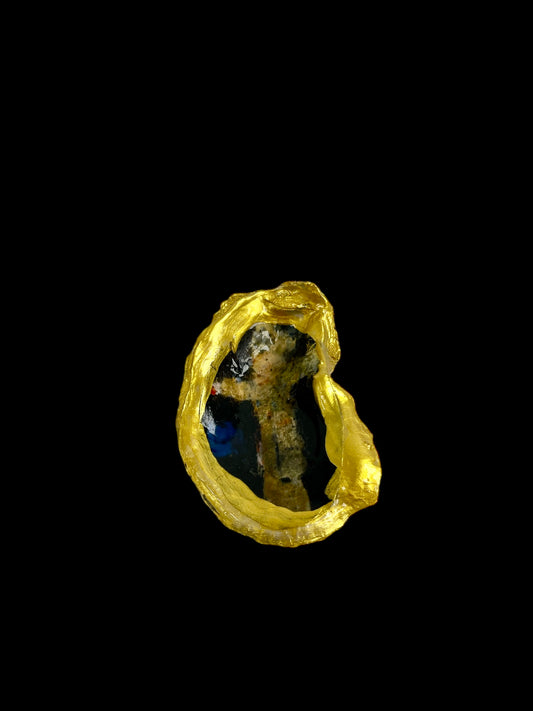 Concha de ostra para siempre en paz