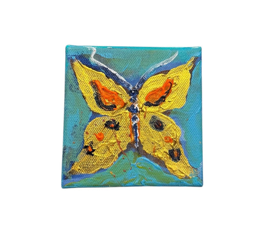 4"x4" Butterfly