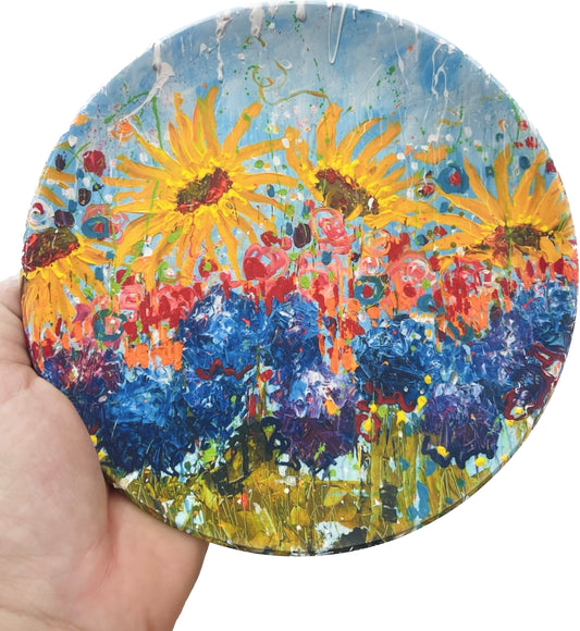 Functional & Decorative small plate Flowers