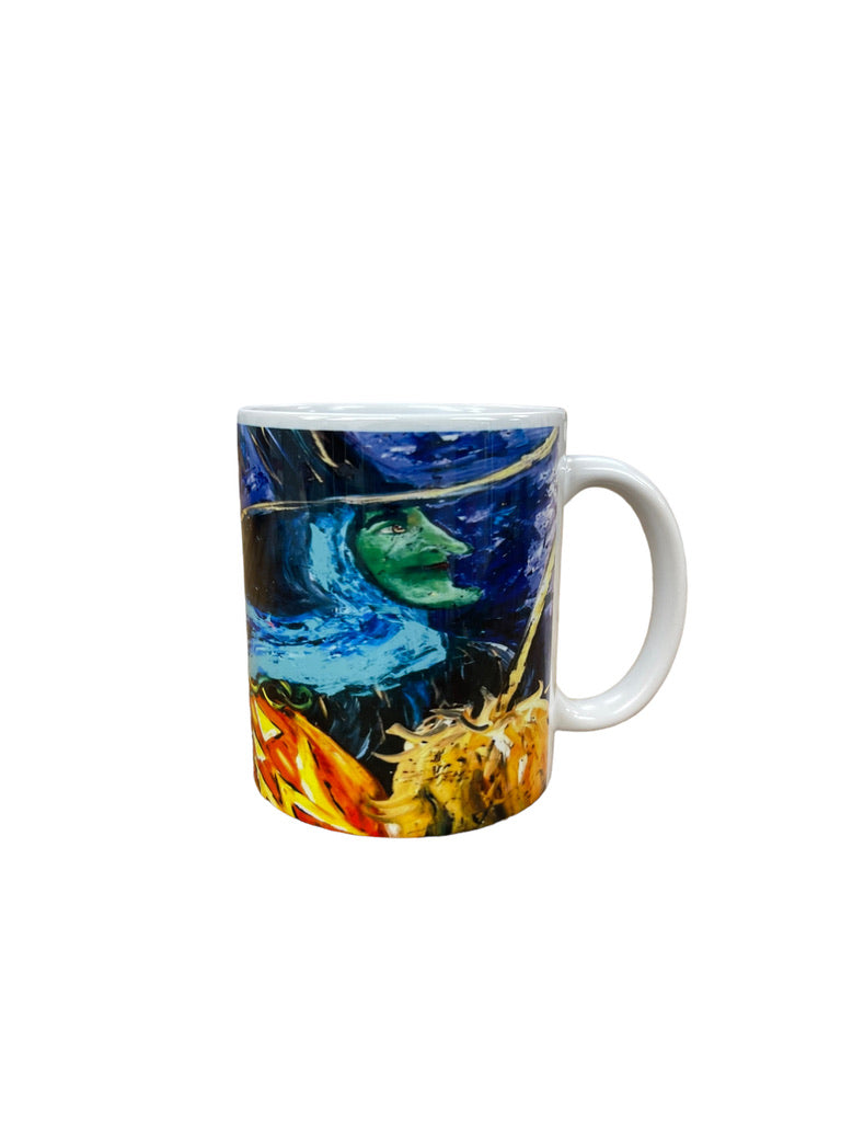 Taza de bruja de Halloween 