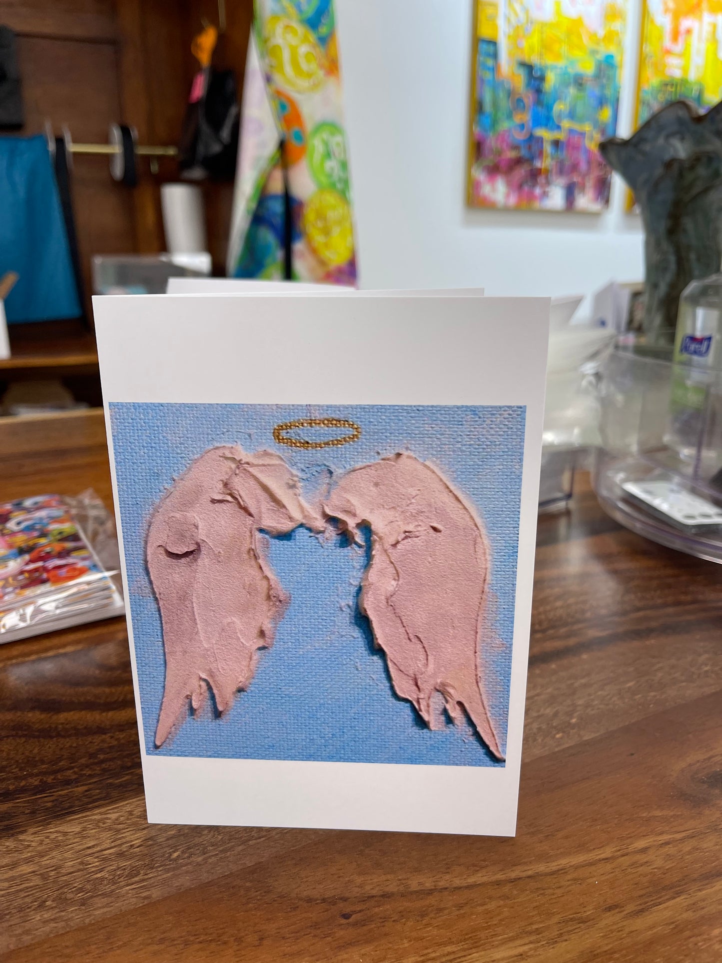 Angel Wings Card with envelope