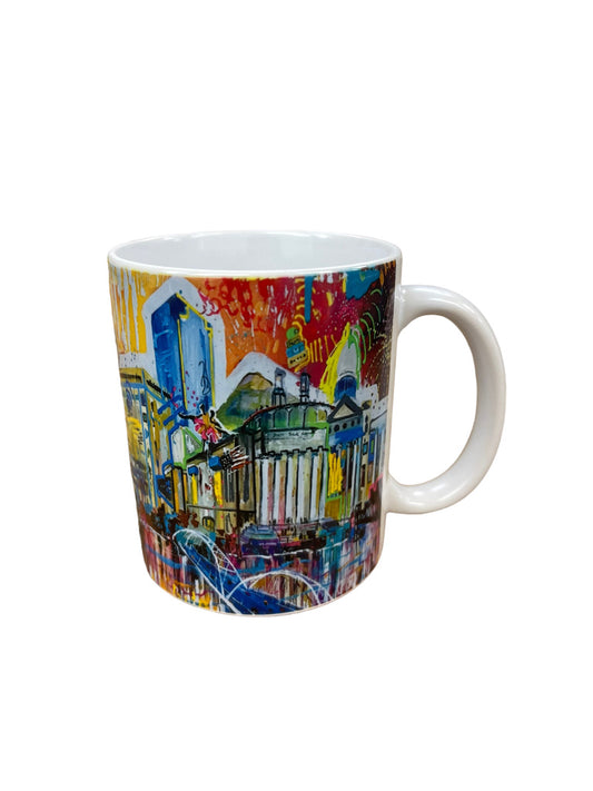 Taza con paisaje urbano de Little Rock 