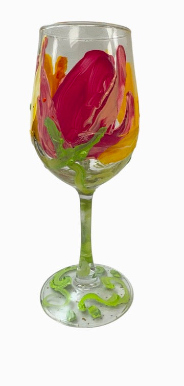 Tulip Wine Glass