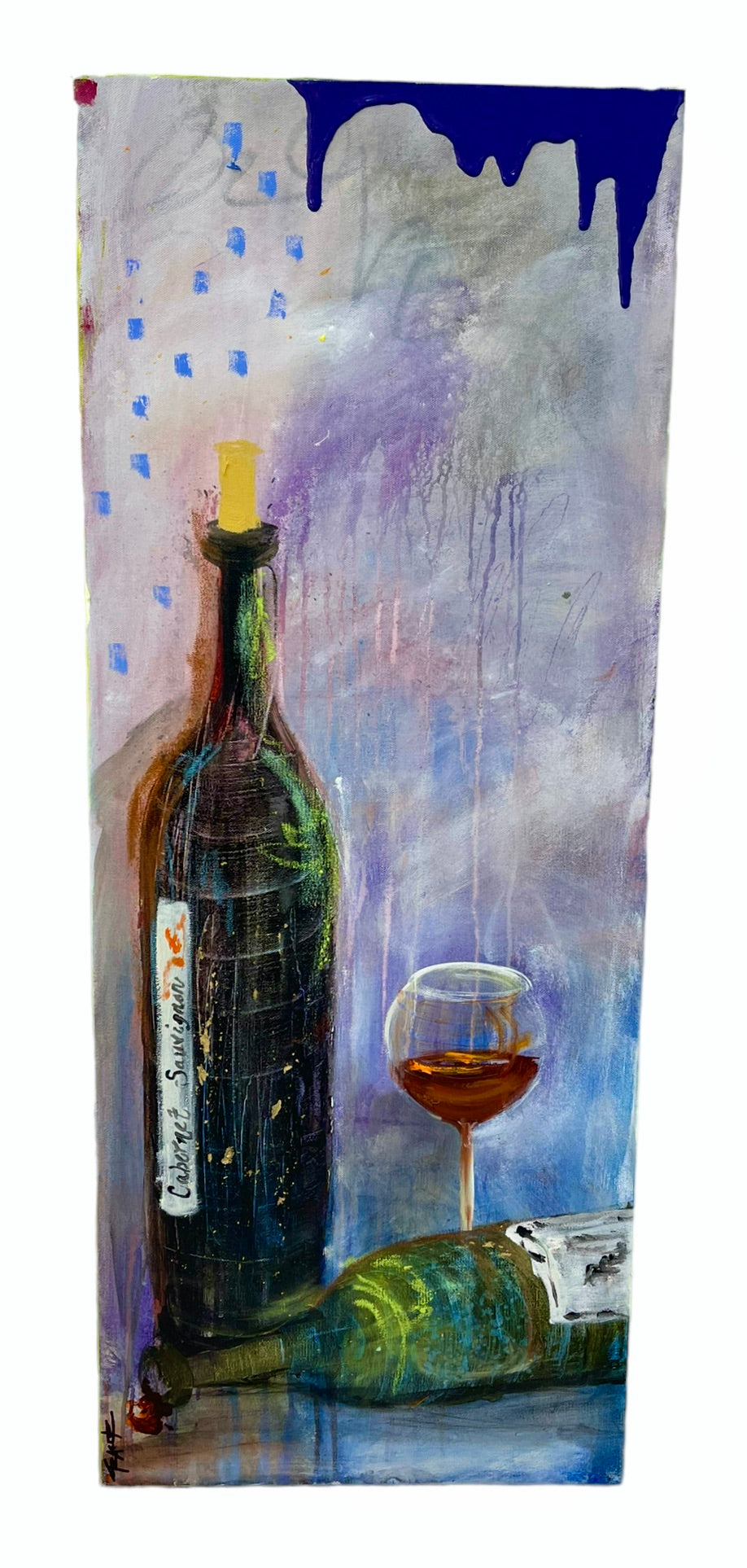 36"x12" ¡En cualquier momento es tiempo de Cabernet! 